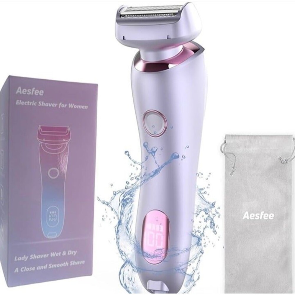 New Women's Electric Razor With Charger